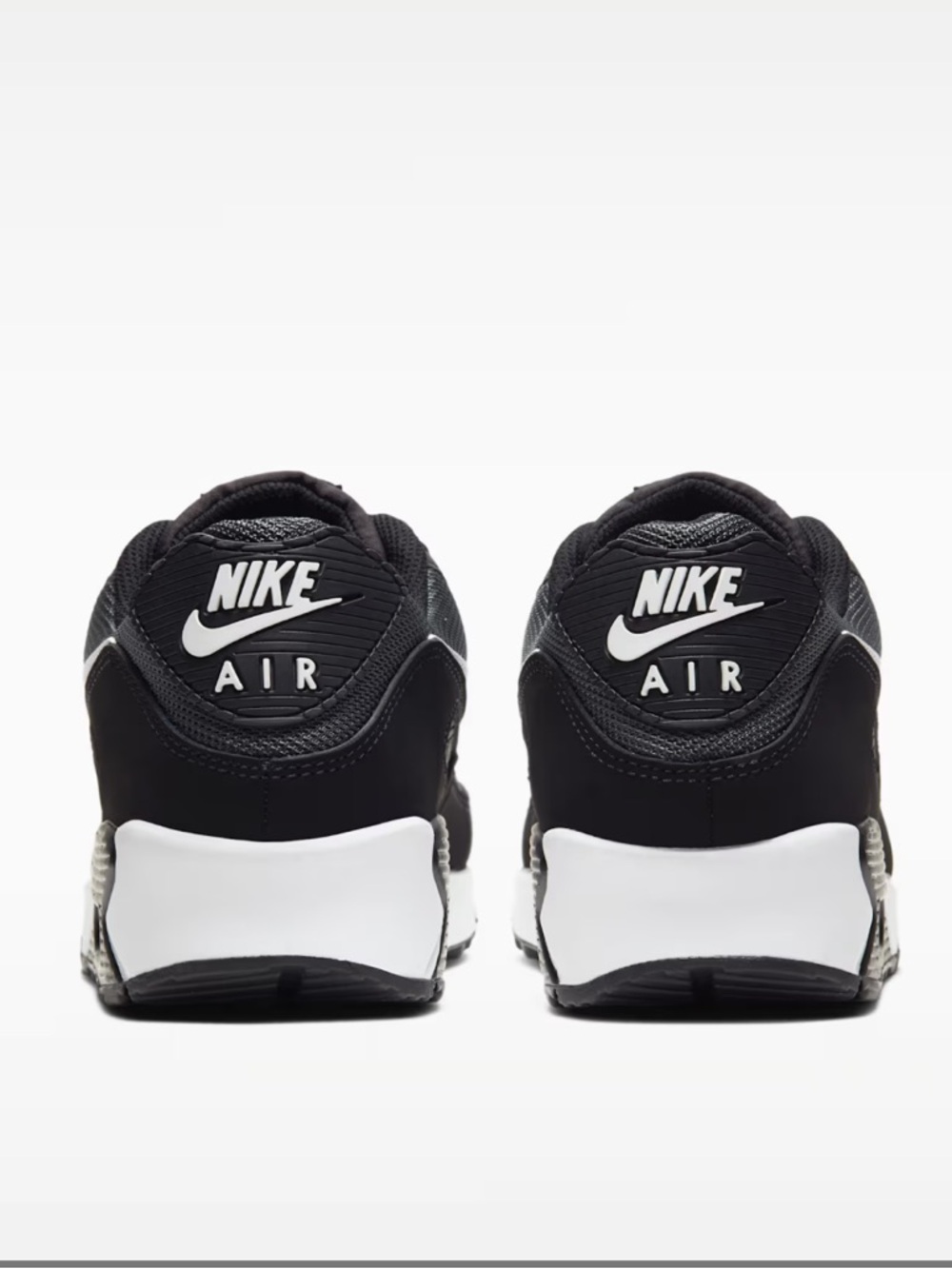 Nike Air Max 90 Sneakers - Black & White Nike